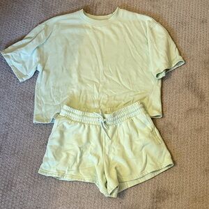 Mint Green Matching Lounge Set